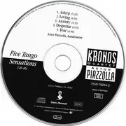 CD - Kronos Quartet With Astor Piazzolla - Five Tango Sensations