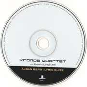 CD - Kronos Quartet With Dawn Upshaw - Alban Berg - Lyric Suite