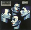 LP - Kraftwerk - Electric Cafe - English Version, printed sticker