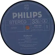 LP - Kraftwerk - Kraftwerk 1 - 1st german, blue labels without black circle.