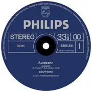 LP - Kraftwerk - Autobahn - GERMAN PHILIPS