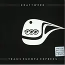 LP - Kraftwerk - Trans Europa Express - Special Edition, Clear vinyl,  180 Gram, booklet