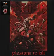 LP - Kreator - Pleasure to Kill - Splatter Vinyl - Embossed Covr