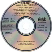 CD - Kreator - Pleasure To Kill / Flag Of Hate