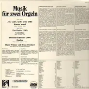 Krebs / Peeters / Schroeder - Musik für zwei Orgeln