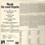 LP - Krebs / Peeters / Schroeder - Musik für zwei Orgeln - DMM