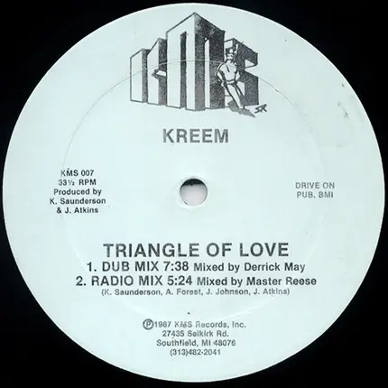 Kreem - TRIANGLE OF LOVE