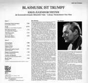 LP - Kreisjugendorchester Birkenfeld , Otto Nitze - Blasmusik Ist Trumpf