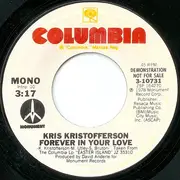 7inch Vinyl Single - Kris Kristofferson - Forever In Your Love