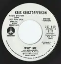 7inch Vinyl Single - Kris Kristofferson - Why Me