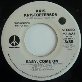 Kris Kristofferson - Easy, Come On