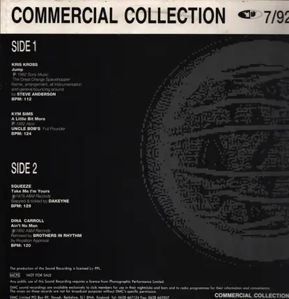Kris Kross, Kym Sims, Squeeze, Dina Carroll - Remix Culture 7/92