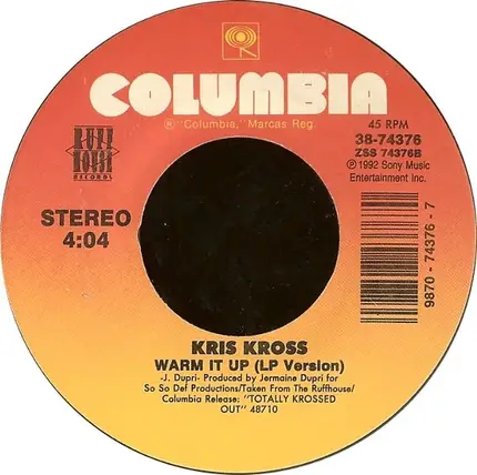 Kris Kross - Warm It Up
