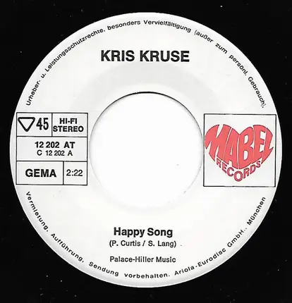 Kris Kruse - Happy Song
