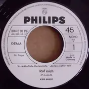7inch Vinyl Single - Kris Kruse - Ruf´Mich