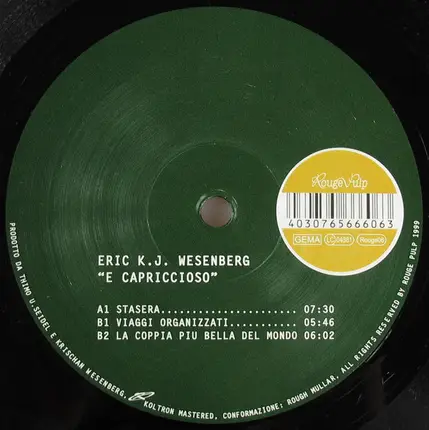 Krischan Jan-Eric Wesenberg - E Capriccioso