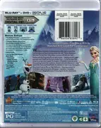 Double Blu Ray - Kristen Bell / Idina Menzel a.o. - Frozen - DVD + Blu-Ray / Region 1