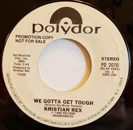 Kristian Rex - We Gotta Get Tough