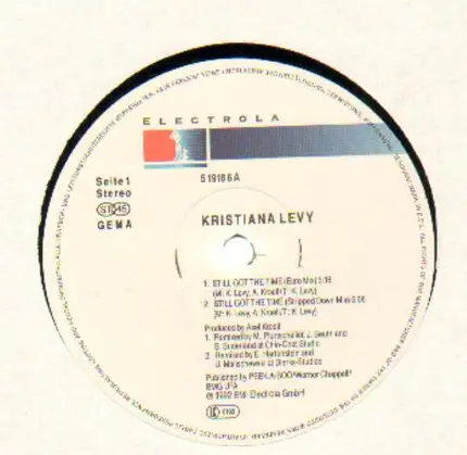 Kristiana Levy - Still Got The Time