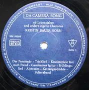 LP - Kristin Bauer-Horn - 68 Lebensjahre Und Andere Chansons