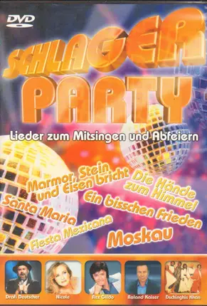Kristina Bach / Tony Marshall a.o. - Schlager Party - Lieder Zum Mitsingen Und Abfeiern