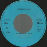7inch Vinyl Single - Kristina Bach - Alle Sterne Von Athen