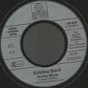 7inch Vinyl Single - Kristina Bach - Donna Maria