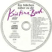 CD - Kristina Bach - Ein Bißchen Näher Zu Dir