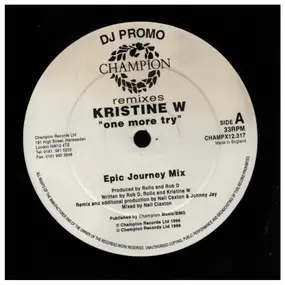 Kristine W - One More Try (Remixes)