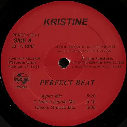 Kristine, Kristine W - Perfect Beat