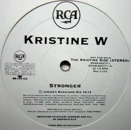 Kristine W - Stronger