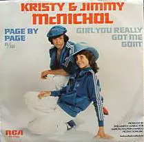 Kristy & Jimmy McNichol - Page By Page / Girl You Really Got Me Goin'