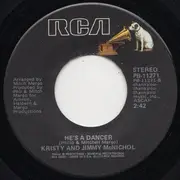 7inch Vinyl Single - Kristy & Jimmy McNichol - He's So Fine / He's A Dancer
