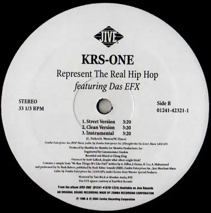 KRS-One - MC's Act Like They Don't Know