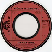7inch Vinyl Single - Krügers Nationalpark - Zeig Mir Die Natur