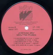 LP - Krystyna Prońko - Subtelna Gra