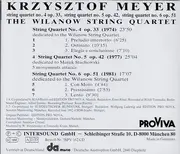CD - Meyer - String Quartets No.4, No.5, No.6