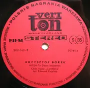 LP - Krzysztof Borek , Tomasz Szadek , Chór męski Cantilena Wrocław , Edmund Kajdasz - Missae