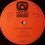 LP - Penderecki - Sinfonie Und Anaklasis Für Streicher Und Schlagzeug - Gatefold