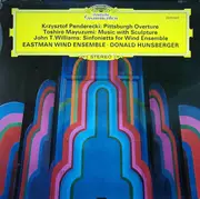 LP - Penderecki / Mayuzumi / Williams - Pittsburgh Overture / Music With Sculpture / Sinfonietta For Wind Ensemble
