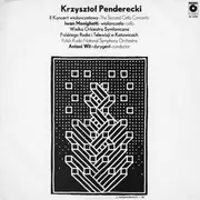 LP - Penderecki - The Second Cello Concerto
