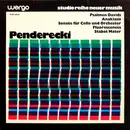 LP - Krzysztof Penderecki - Psalmen Davids / Anaklasis / Sonate Für Cello Und Orchester / Fluorescences / Stabat Mater