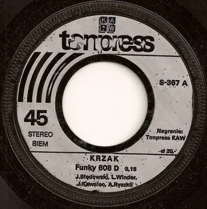 Krzak - Funky 608 D / Kołysanka Dla Maciusia