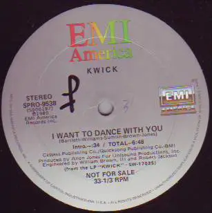 Kwick - I Want To Dance With You