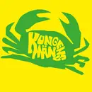 Double LP & MP3 - Kungens Män - Stockholm Maraton - Numbered, yellow/green splatter, Ltd Ed, sticker