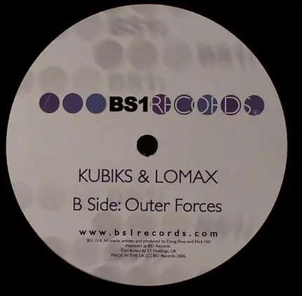 Kubiks & Lomax - Belief System / Outer Forces