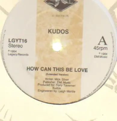 Kudos - How Can This Be Love