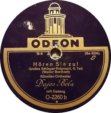 Künstler-Orchester Dajos Béla - Hören Sie Zu!