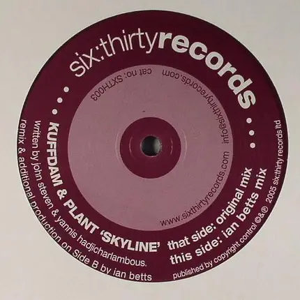 Kuffdam & Plant - Skyline