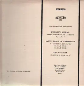 Joseph Bodin de Boismortier - Music for Three, Four and Five Flutes